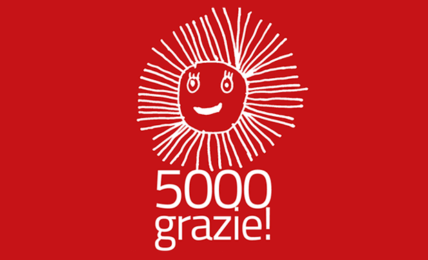 5000 RAGGI DI SOLE!